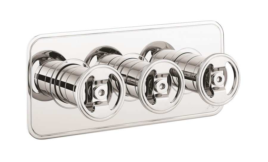 UNION 3 Outlet 3 Handle Concealed Thermostatic Shower Valve Landscape