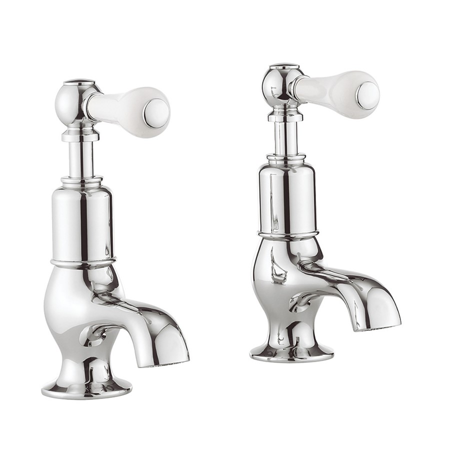 Belgravia Lever Cloakroom Basin Taps (Finish Chrome) SKU BL150DNC_LV Crosswater Bathrooms