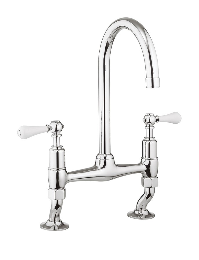 Belgravia Lever Dual Lever Kitchen Mixer (Finish: Chrome) | SKU BL710DC ...