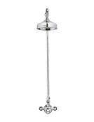 Thermostatic shower valve with 8” fixed head