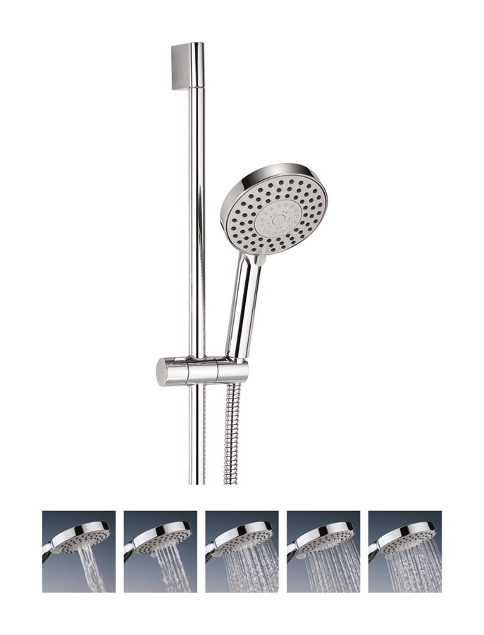 Central Five Mode Shower Kit (Finish Chrome) SKU SK984C Crosswater