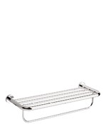 Central two tier towel rail