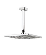Planet 250mm square fixed head with 200mm ceiling arm