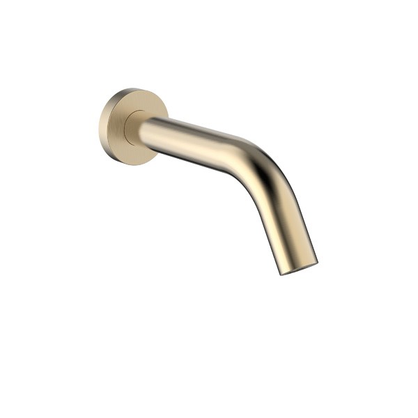 Mpro Sensor Basin Wall Mounted Spout (finish: Brushed Brass 140 Spout 