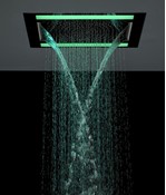 Rio Revive showerhead with lights and double waterfall feature