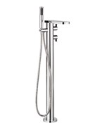 Wisp thermostatic bath shower mixer with kit