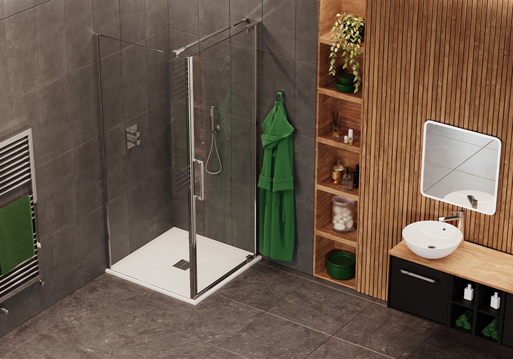 Luxury Showers | Opt for GALLERY 10 luxury walk in showers or OPTIX 10 luxury shower enclosures for a beautiful space to unwind. 