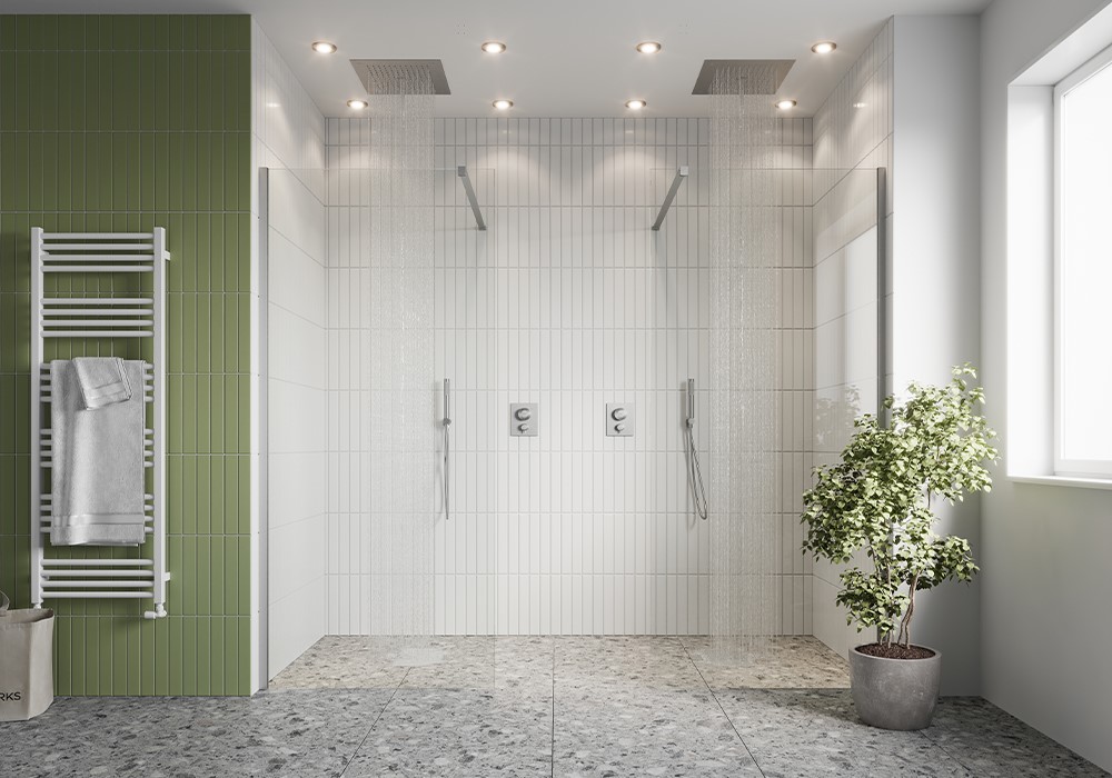 Luxury Showers | Indulge in one of the stylish spaces from the 10mm collection, including OPTIX 10 luxury shower enclosures or GALLERY 10 luxury walk in showers. 