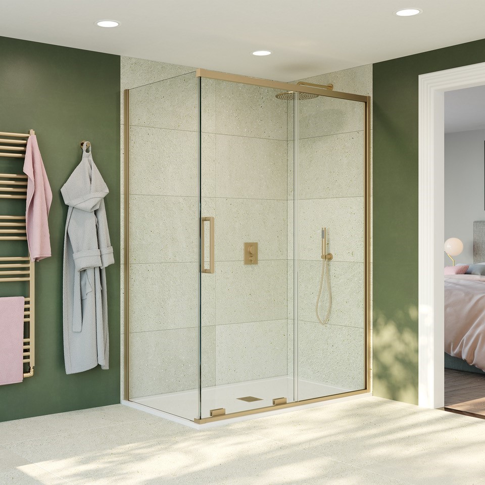 Modern shower | Visit our home of showering for shower enclosure ideas and more