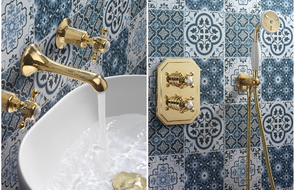 Belgravia Brassware | Enhance your modern traditional bathroom with unlacquered brass