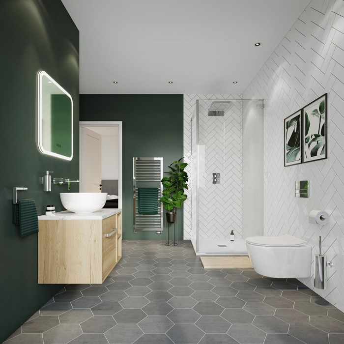 Bathroom renovation | Inspire a bathroom remodel idea to last by considering the needs of those who use it