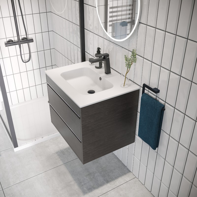 Small modern bathroom | Luxury and affordable, Kai contemporary bathroom storage units are perfect for the family bathroom