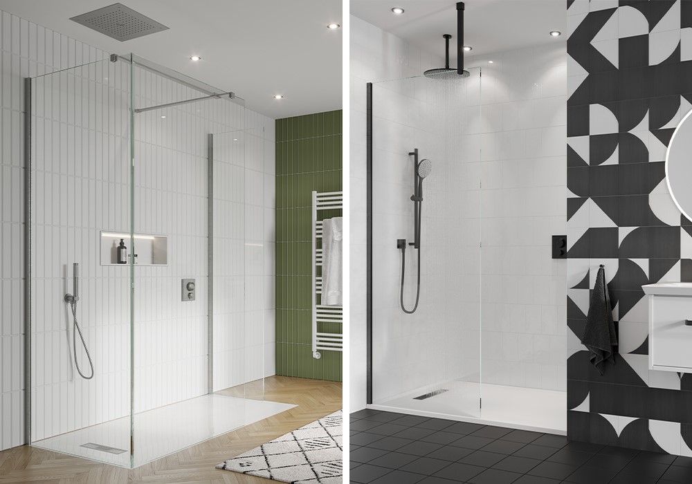 Luxury Showers | For a luxurious shower space to complement your bathroom scheme, introduce OPTIX 10 luxury shower enclosure of a GALLERY 10 luxury walk in shower