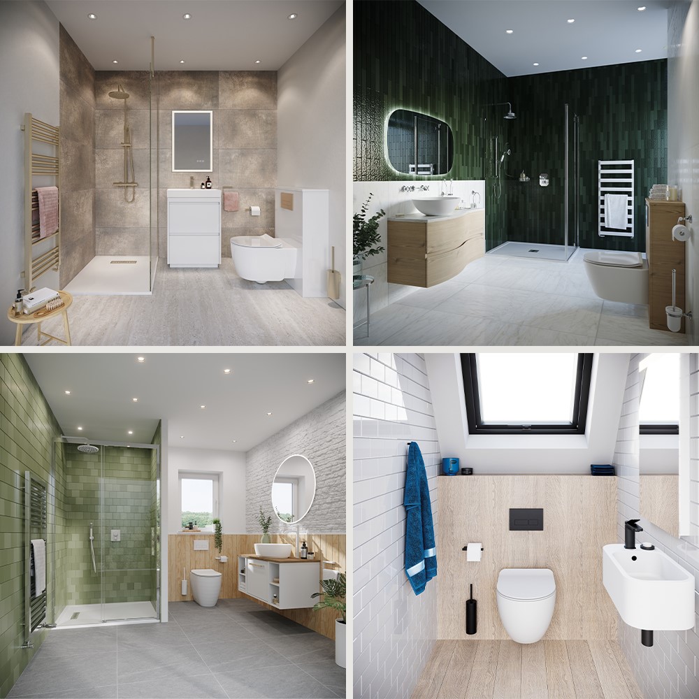 Luxurious bathroom inspiration | Create the bathroom of your dreams with Crosswater's latest products