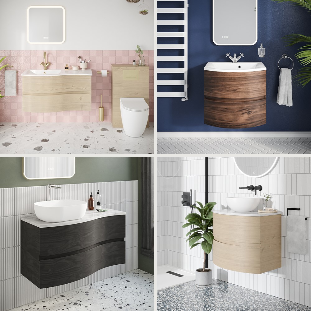 Luxury Bathrooms | Create a luxury bathroom guaranteed to captivate with our Svelte modern bathroom furniture collection